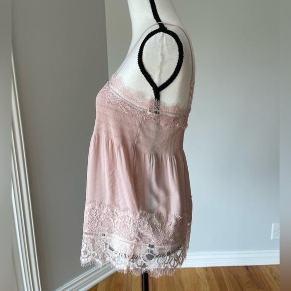 Express top in a size small eyelash lace layer romantic festival concert summer - Picture 4 of 13